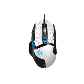  Logitech G502 KDA The Official League of Legends LIGHTSYNC RGB Wired Gaming Mouse| 25,600 DPI 